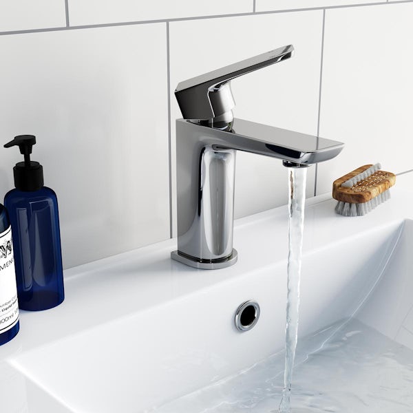 Mode Foster basin mixer tap with waste