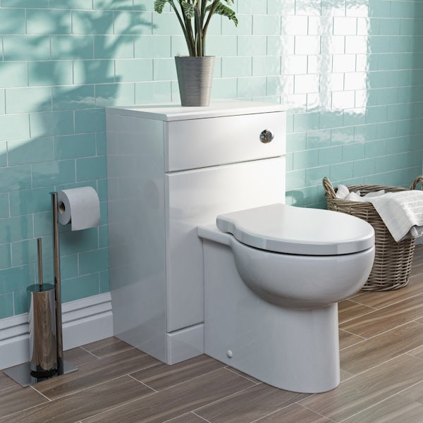 Orchard Eden complete right handed shower bath suite with taps, shower and wastes