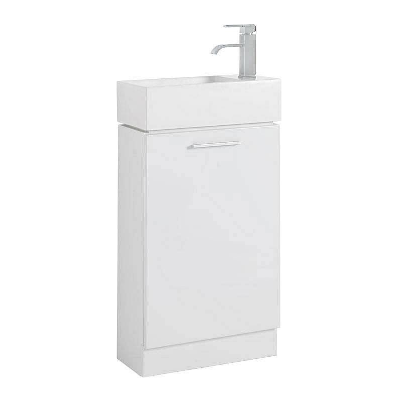 Compact Unit White Basin