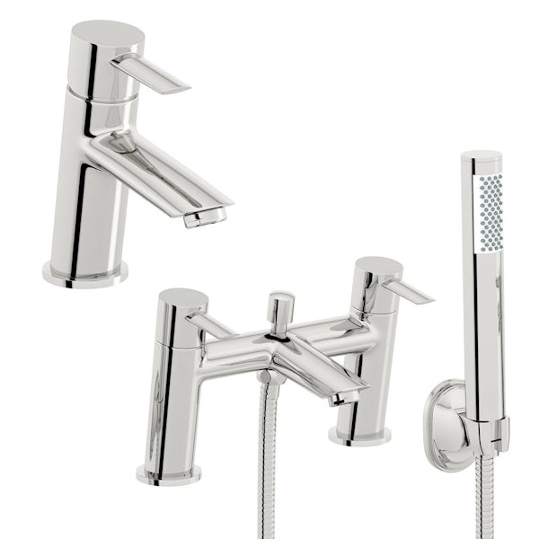 Pure Basin and Bath Shower Mixer Pack