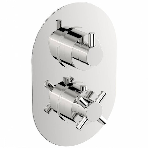 Alexa Oval Twin Valve with Diverter