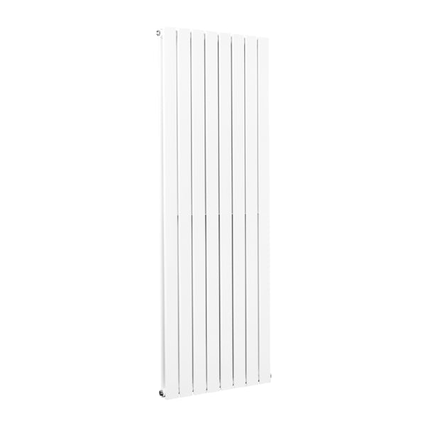 The Heating Co. Athena white double vertical flat panel radiator