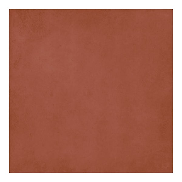 British Ceramic Tile Patchwork plain red matt tile 142mm x 142mm