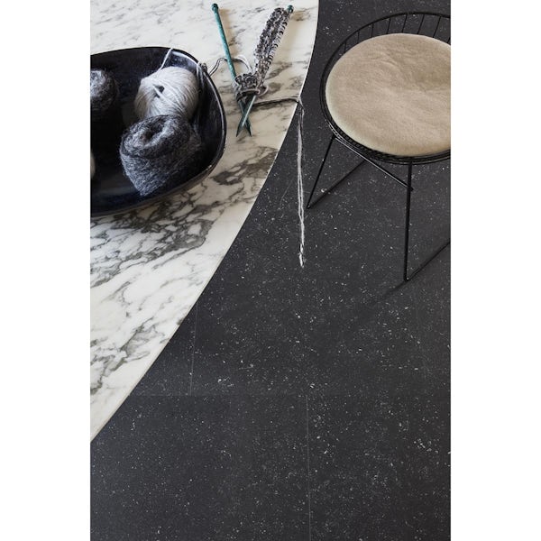 BerryAlloc Pure 5mm LVT flooring Bluestone Dark matt laquer 1326 x 204