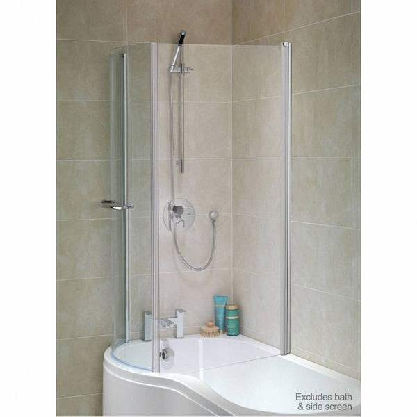 6mm Glass Door For P Shaped Shower Bath