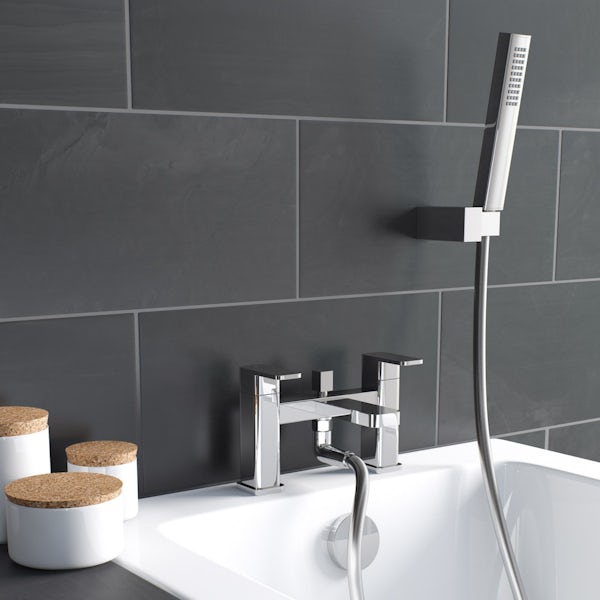 Kirke Connect basin and bath shower mixer tap pack