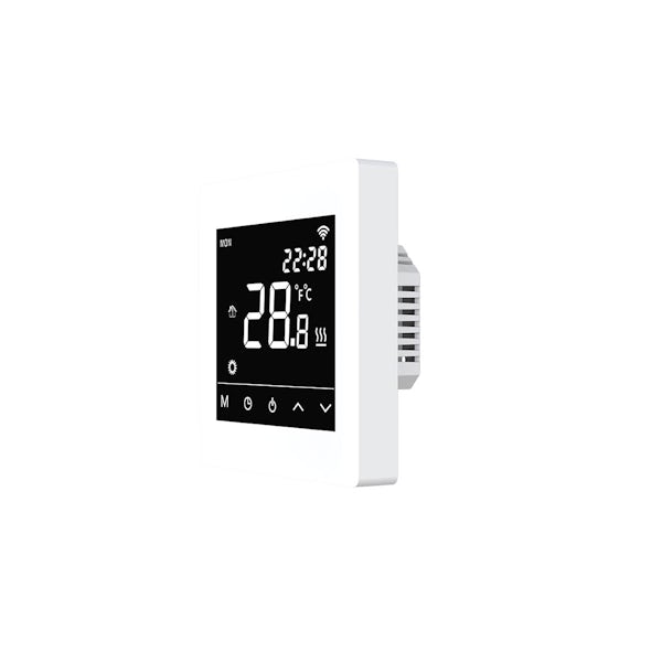 Heat Mat HMH Wi-Fi touch-button thermostat in white – 16A