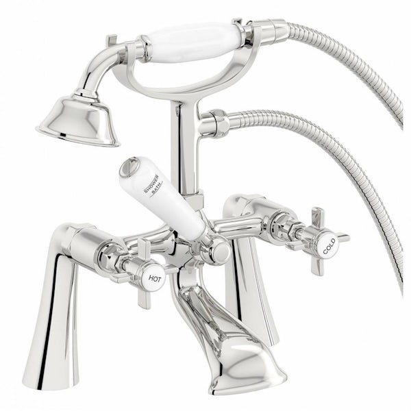Dulwich Basin and Bath Shower Mixer with Standpipe Pack