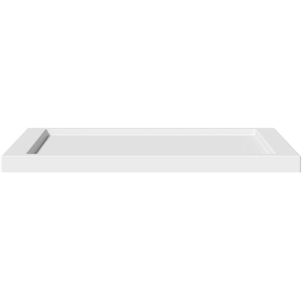 Mira Flight Safe low level anti-slip rectangular shower tray