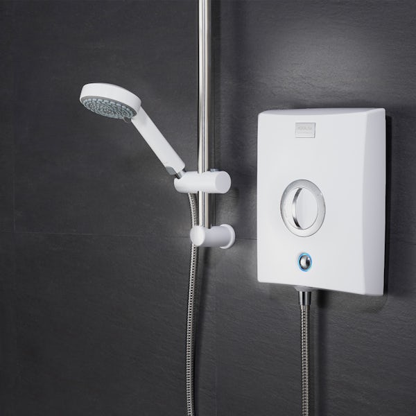 Aqualisa Quartz electric shower white