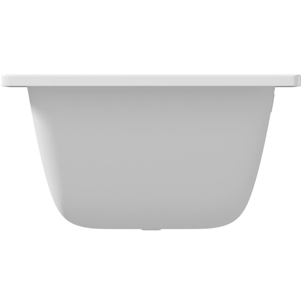 Kaldewei Puro Duo straight steel bath 1800 x 800 with no tap holes