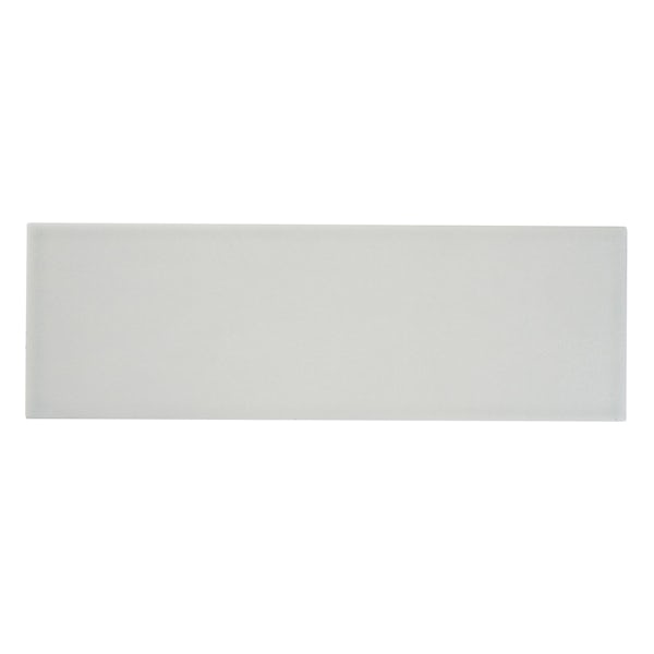 Clermont lace white flat matt wall tile 100mm x 300mm