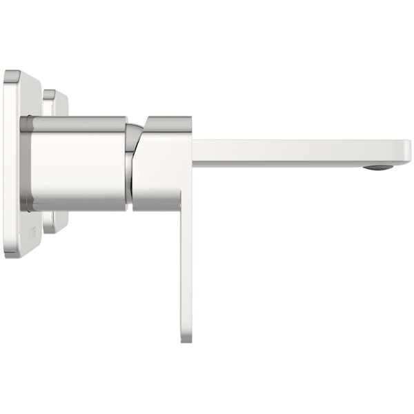 Mode Spencer square wall mounted bath mixer tap