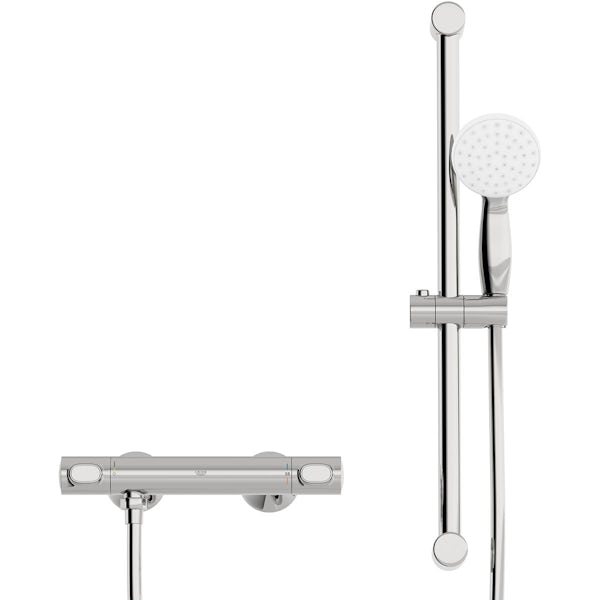 Grohe Grotherm 500 thermostatic shower set low pressure