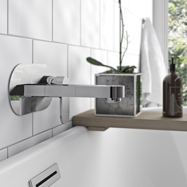 Mode Hardy wall mounted bath mixer tap