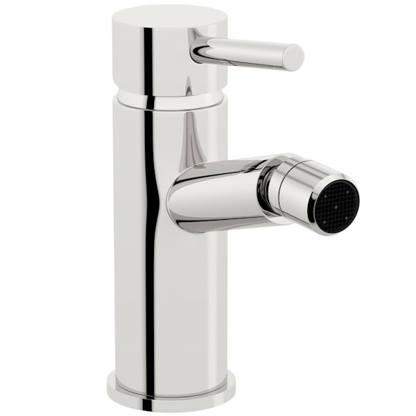 Orchard Wharfe bidet mixer tap with pop up waste