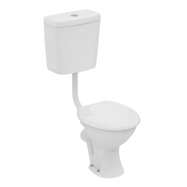 Armitage Shanks Magnia low level close coupled toilet pack with seat