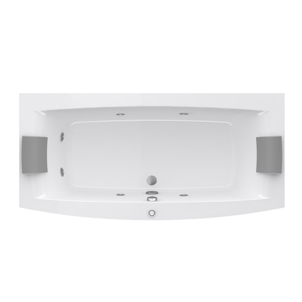 Jacuzzi the Essentials double ended whirlpool bath
