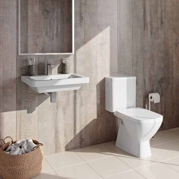 Grohe and Mode Cooper complete cloakroom suite 500mm