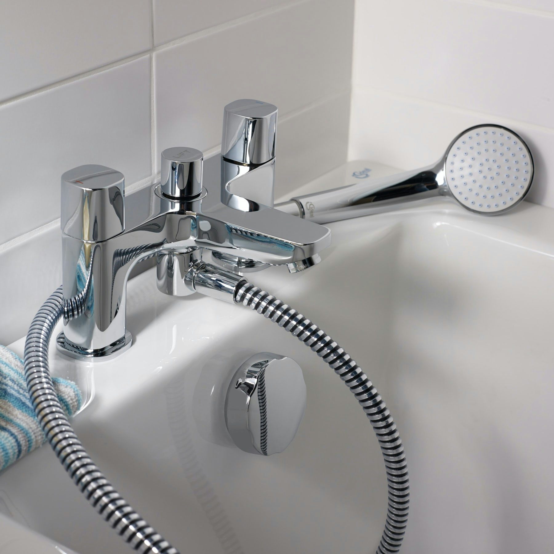 Ideal Standard Tempo dual control bath shower mixer tap