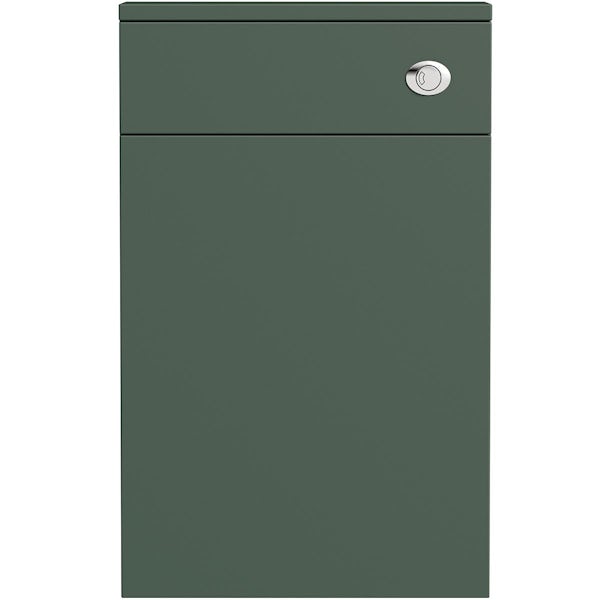 The Bath Co. Ascot green back to wall toilet unit 500mm