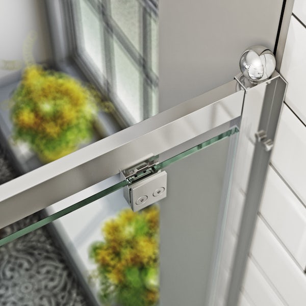 The Bath Co. Winchester traditional pivot shower door