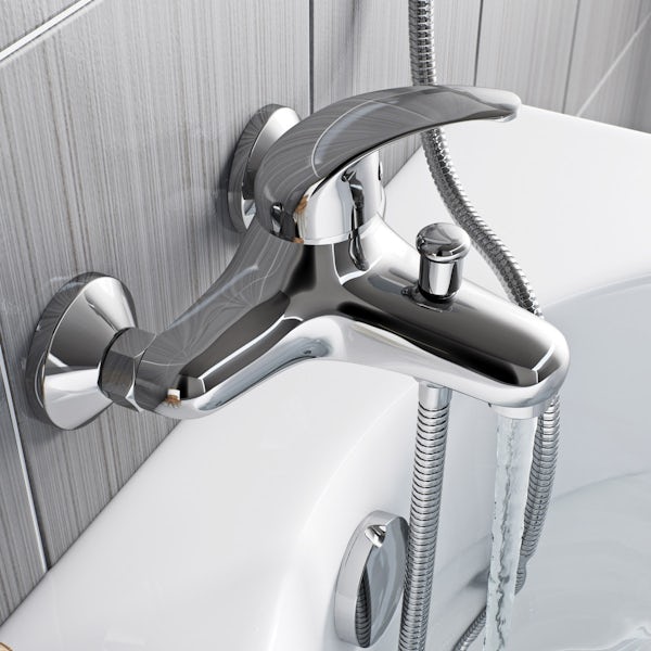 Buy Milano Charming Bath Shower Mixer Tap With Hand Shower, 43% OFF