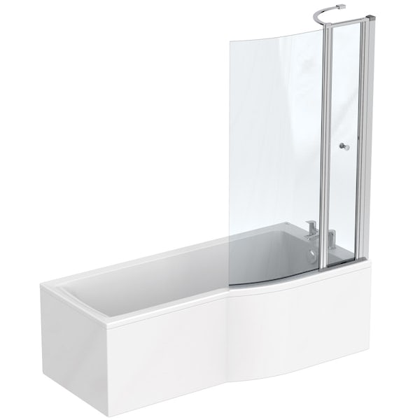 Ideal Standard Concept Air complete right hand white furniture and shower bath suite 1700 x 800