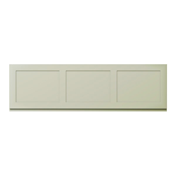 Camberley Sage wooden straight bath front panel 1700