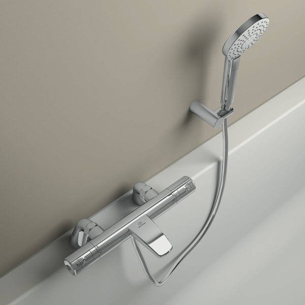 Ideal Standard Ceratherm T50 exposed surface mounted bath shower mixer