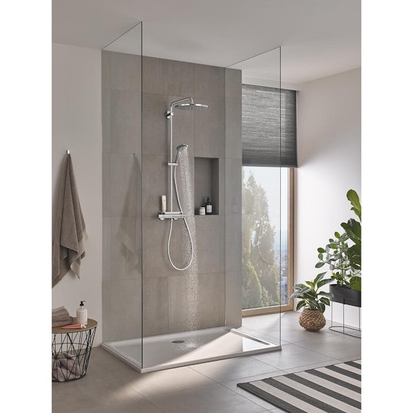 Grohe Vitalio Joy 310 CoolIT thermostatic shower system