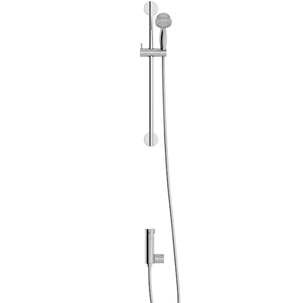 Orchard Vertical thermostatic slider rail mixer shower