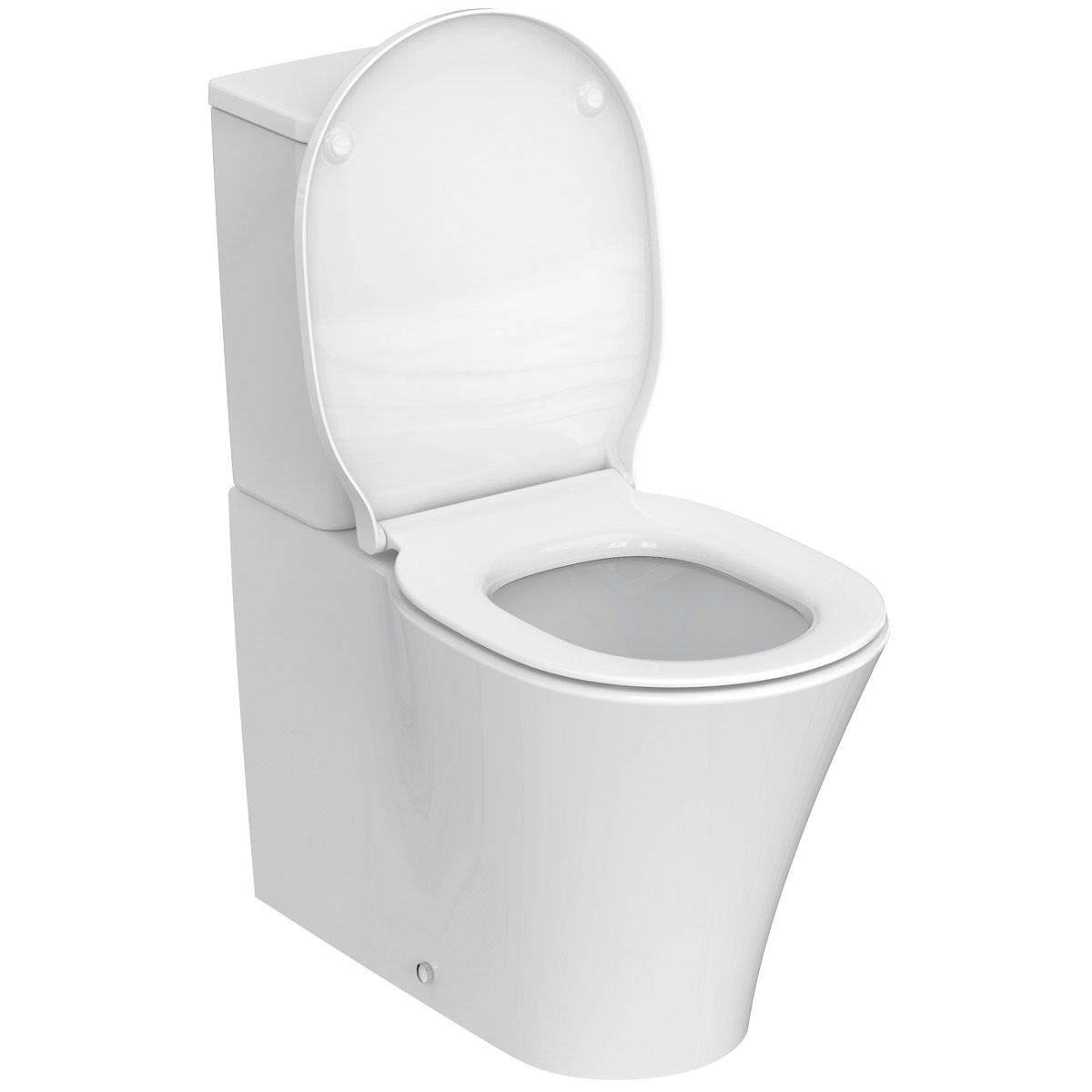 Ideal Standard Connect Air water saving close coupled toilet with soft close toilet seat
