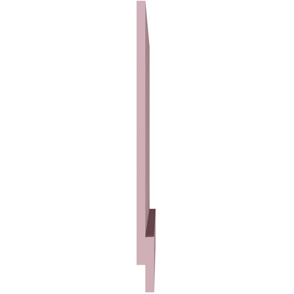 Accents pink straight bath front panel 1700mm