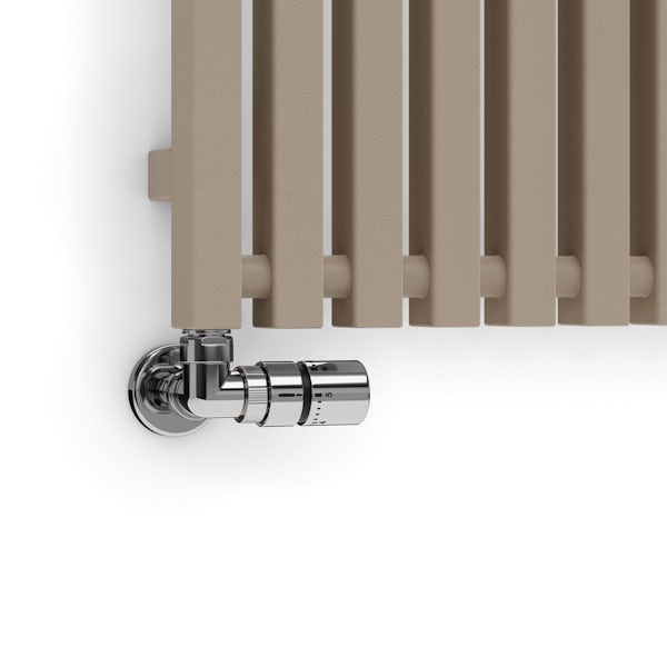 Terma Triga quartz mocha designer radiator