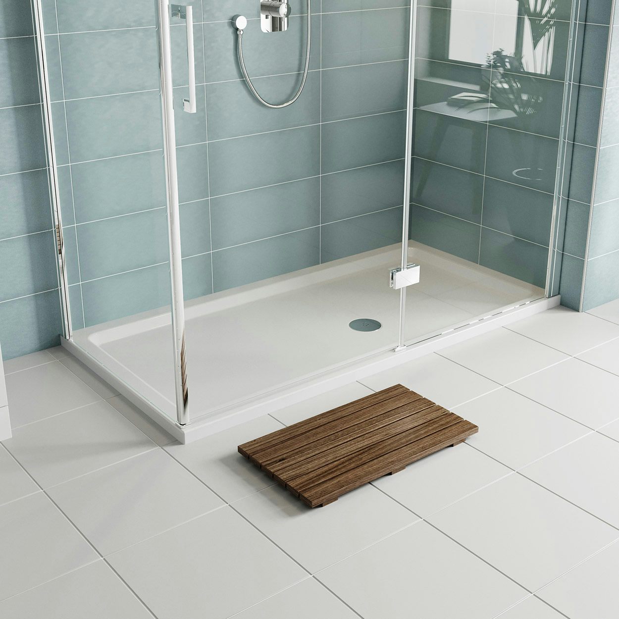 Orchard Rectangular Stone Resin Shower Tray 1400mm And Over ...