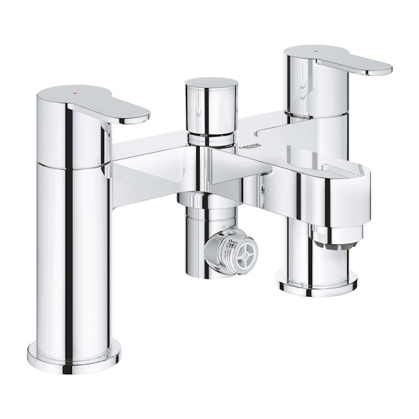 Grohe BauEdge deck mounted bath shower mixer tap
