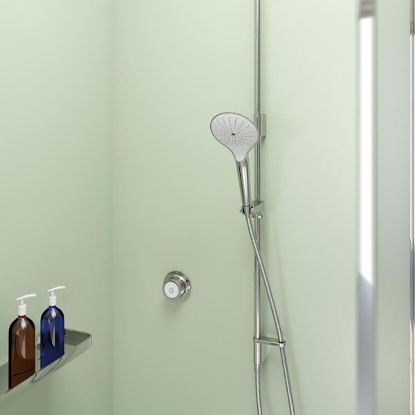 Mira Mode ceiling fed digital shower standard