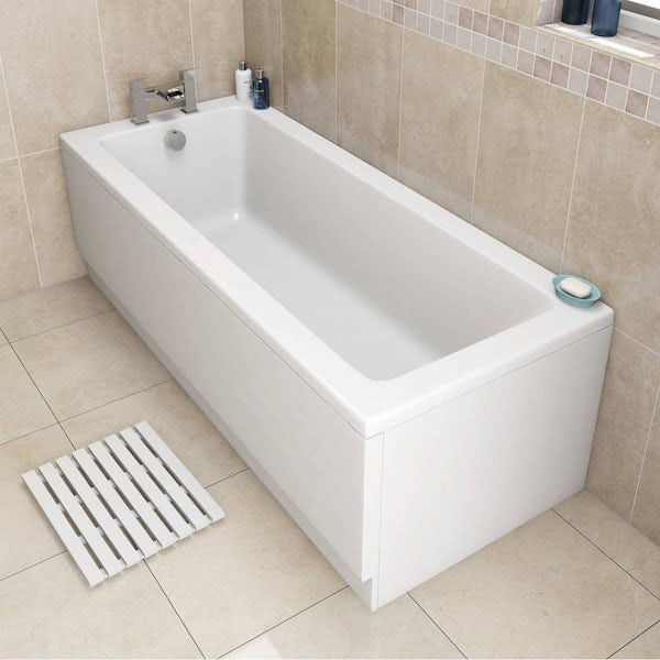 Oakley Bathroom Suite with Kensington Bath 1700 x 700