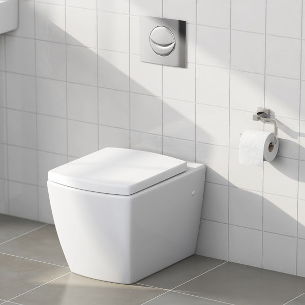Montreal Back to Wall Toilet inc Soft Close Seat