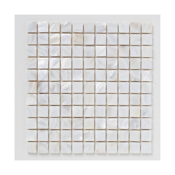 British Ceramic Tile Mosaic pearl tile 300mm x 300mm - 1 sheet