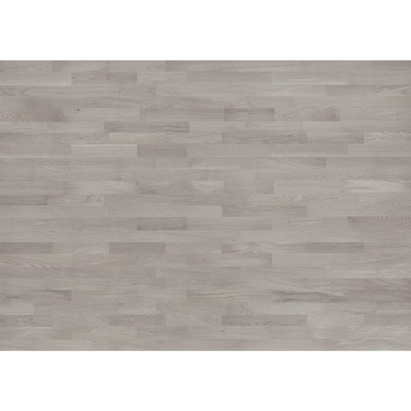 Basix Grey Oak engineered matt UV lacquered click wood flooring