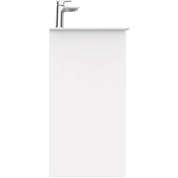 Ideal Standard Concept Air gloss and matt white vanity unit and basin 600mm