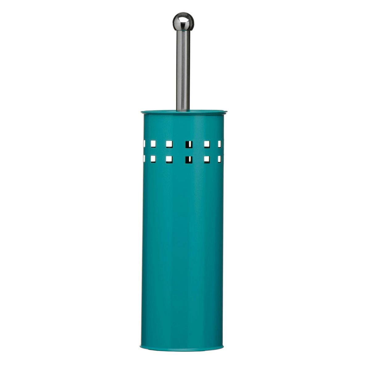 Teal toilet deals brush