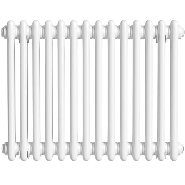 The Bath Co. Camberley white 2 column radiator