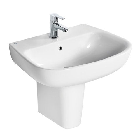Ideal Standard Studio Echo 1 tap hole semi pedestal basin 600mm