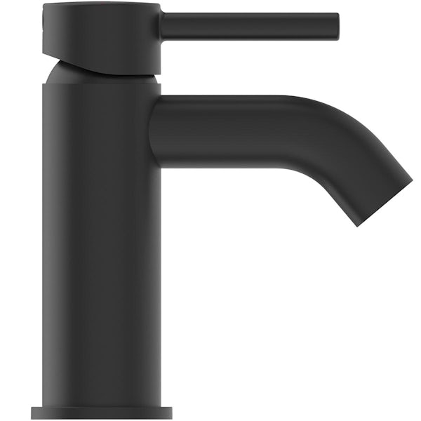 Ideal Standard Ceraline silk black basin mixer tap