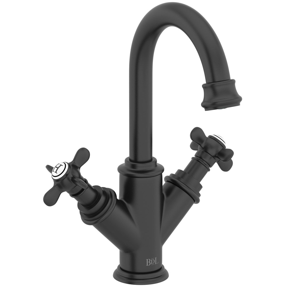 The Bath Co. Castello basin mixer tap with slotted waste