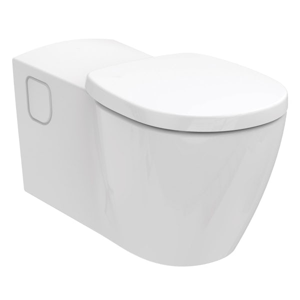 Ideal Standard Concept Freedom accessible bathroom suite with wall hung basin 600mm