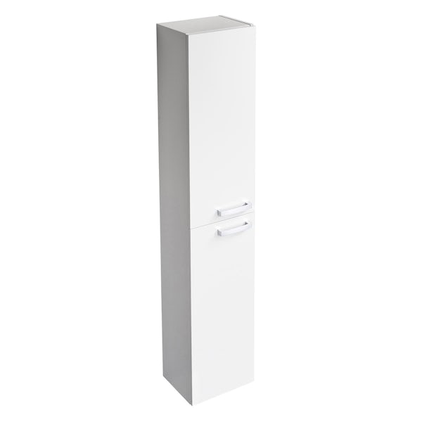 Ideal Standard Tempo gloss white storage unit 235mm